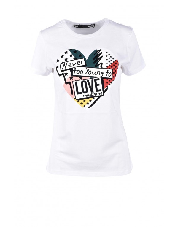 LOVE MOSCHINO WOMEN T-SHIRT