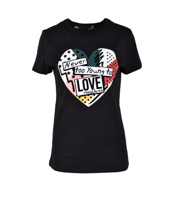 LOVE MOSCHINO WOMEN T-SHIRT