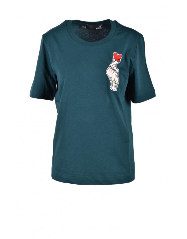 LOVE MOSCHINO WOMEN T-SHIRT
