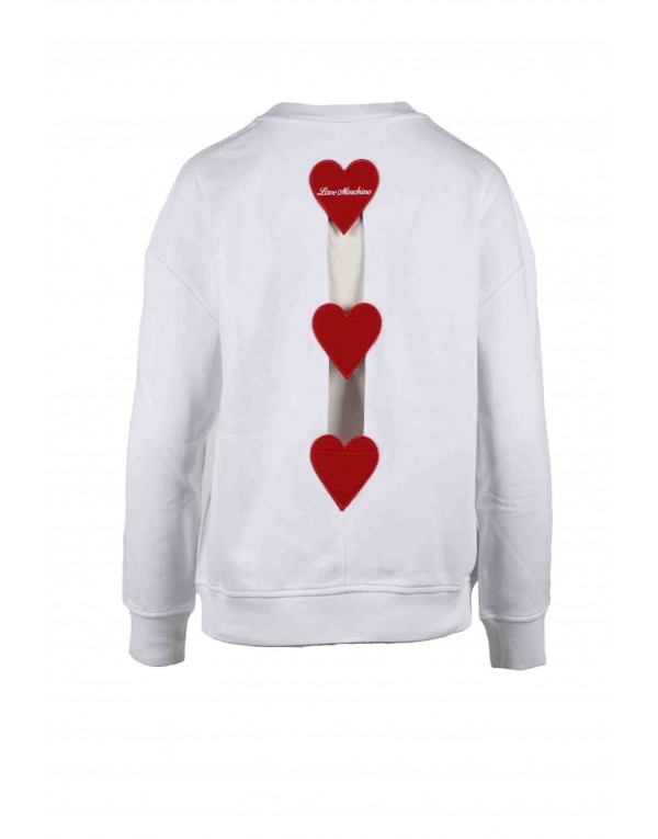 LOVE MOSCHINO WOMEN SWEATSHIRTS