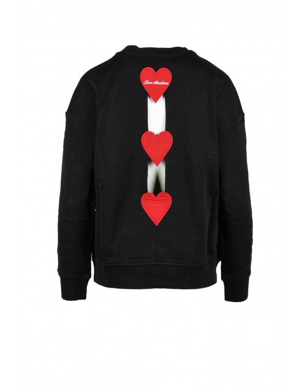 LOVE MOSCHINO WOMEN SWEATSHIRTS