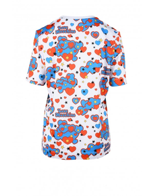 LOVE MOSCHINO WOMEN T-SHIRT