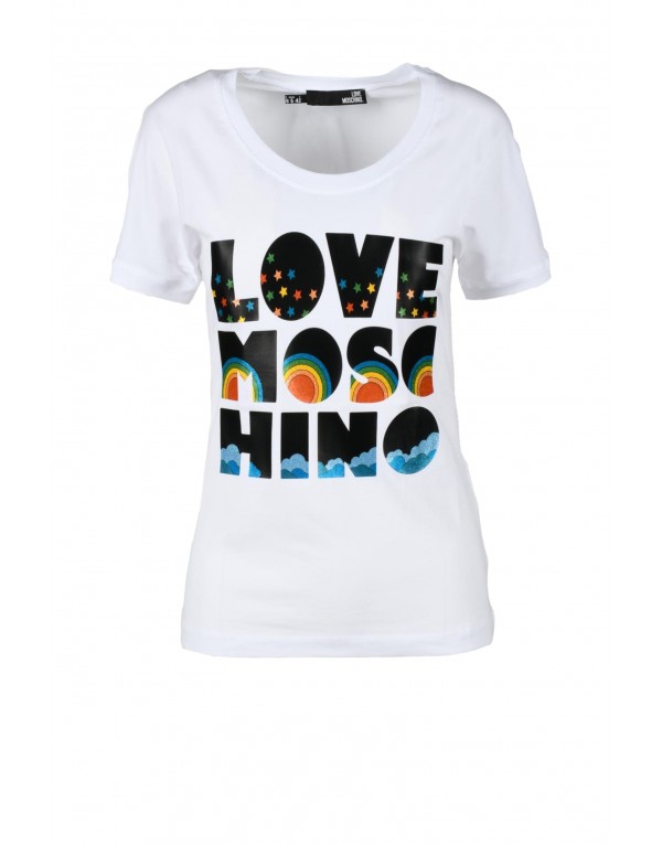 LOVE MOSCHINO WOMEN T-SHIRT