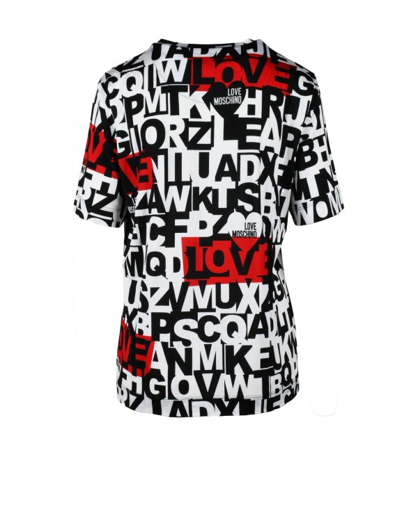 LOVE MOSCHINO WOMEN T-SHIRT