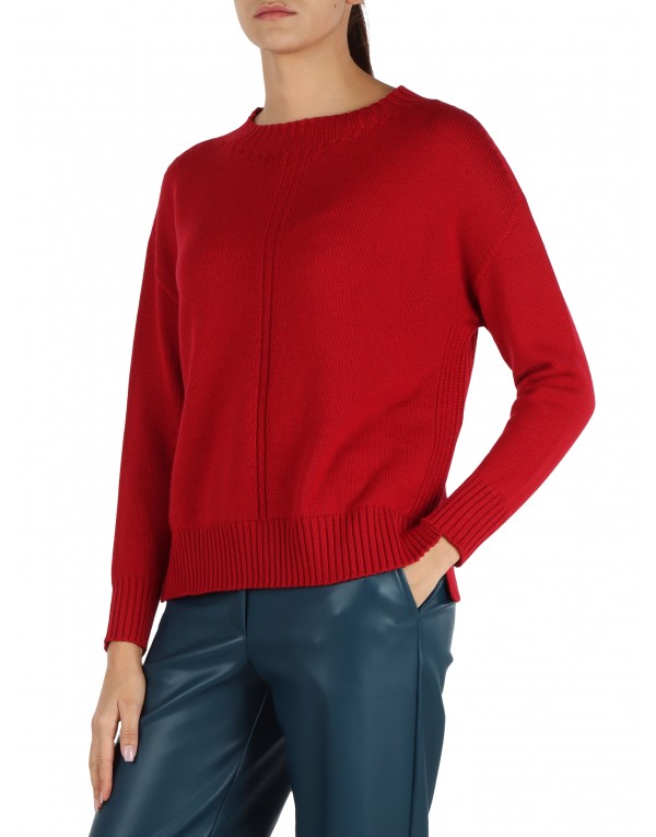 ALPHA STUDIO - LONG SLEEVE SWEATERS