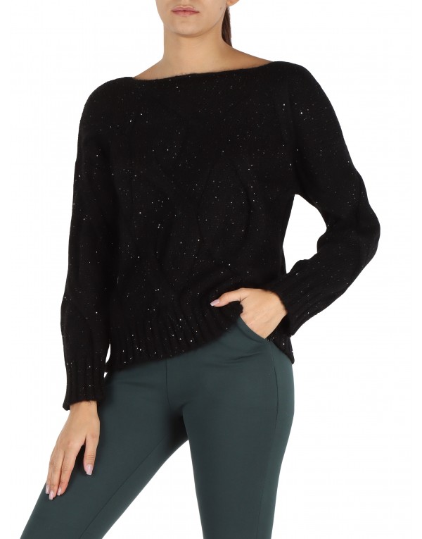 ALPHA STUDIO - LONG SLEEVE SWEATERS