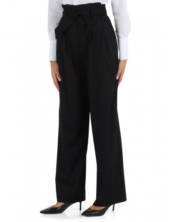 PINKO - SLASH POCKET TROUSERS